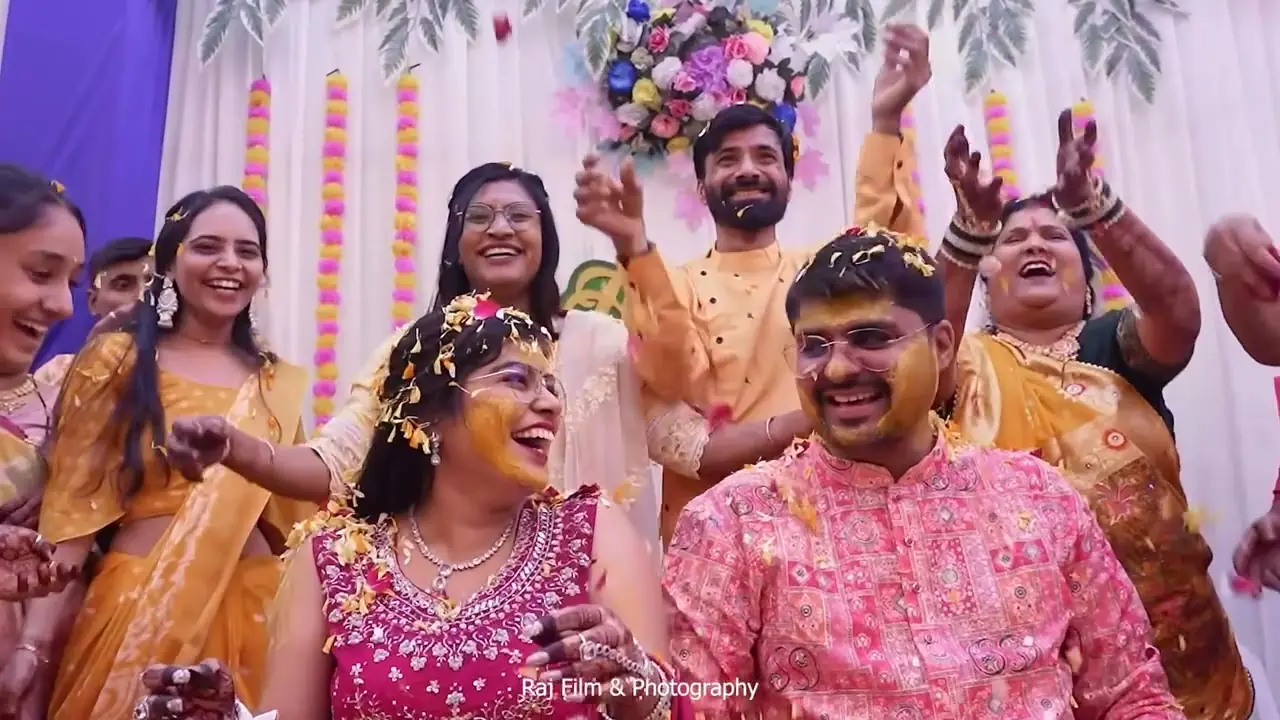 Hands in the air — haldi film, Mar 2026