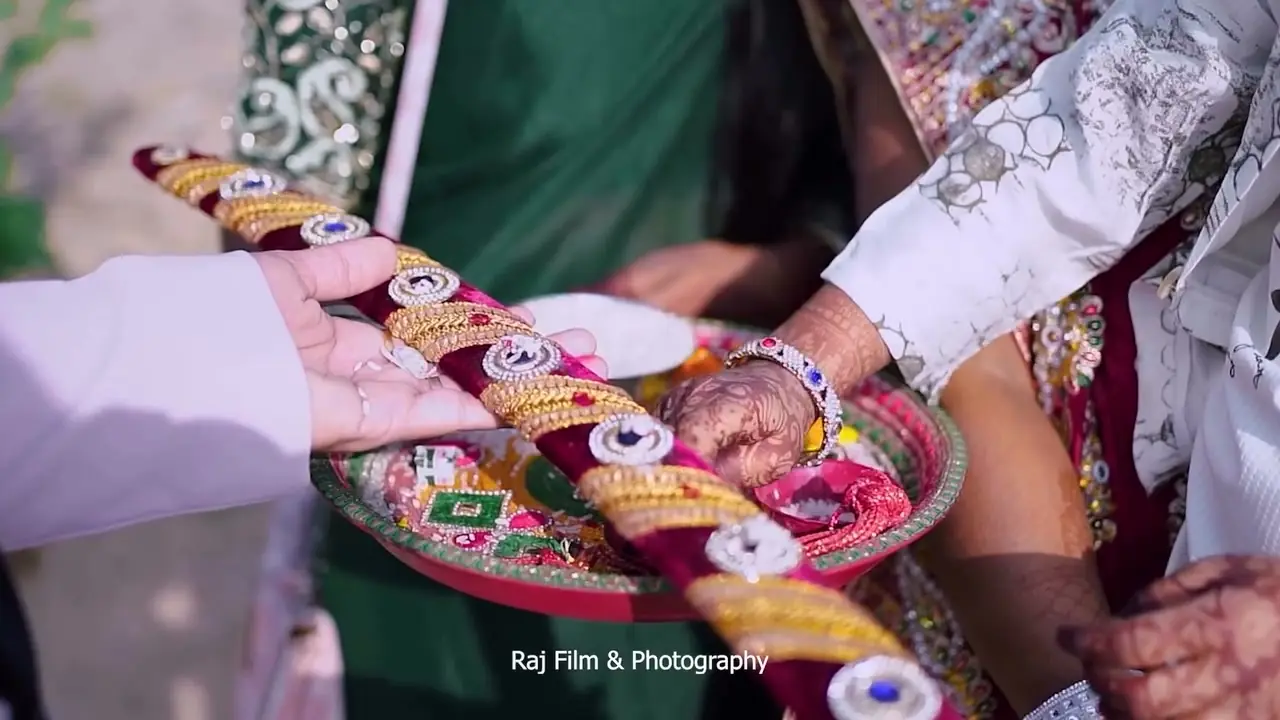 The procession — mandap film, Mar 2026